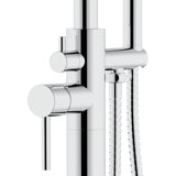 Baterie de podea Rea ARAS Chrome