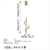 Candelabru Likma - 13519 - Auriu