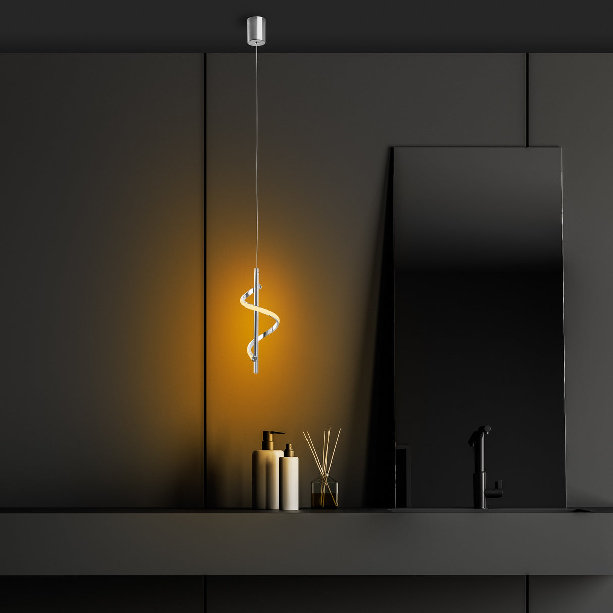 Candelabru Likma - 13521 - Crom