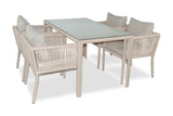 Set mobilier gradina Vera 140 - Light Brown - Maro deschis
