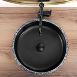 Lavoar pe blat REA Florisa Black Matt
