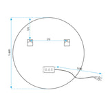 Oglinda LED 60cm FFJ60