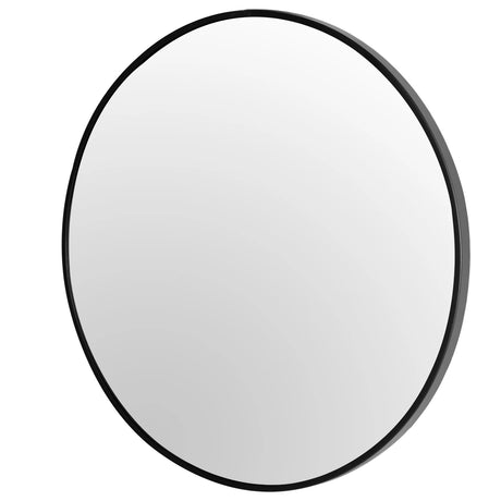 OGLINDA ROTUNDA 80 CM CADRU LOFT MODERN SUBTIRE
