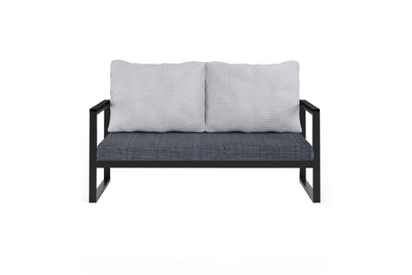 Set mobilier gradina Mtlbhc120002 - Gri / Negru