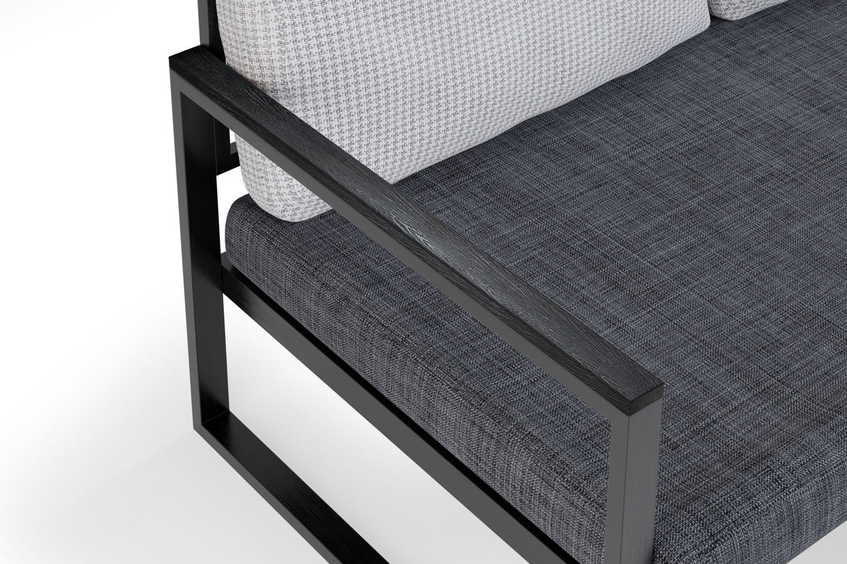 Set mobilier gradina Mtlbhc120002 - Gri / Negru