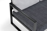 Set mobilier gradina Mtlbhc120002 - Gri / Negru