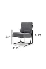 Canapea exterior 2020Tklknp001 - Antracit / Negru