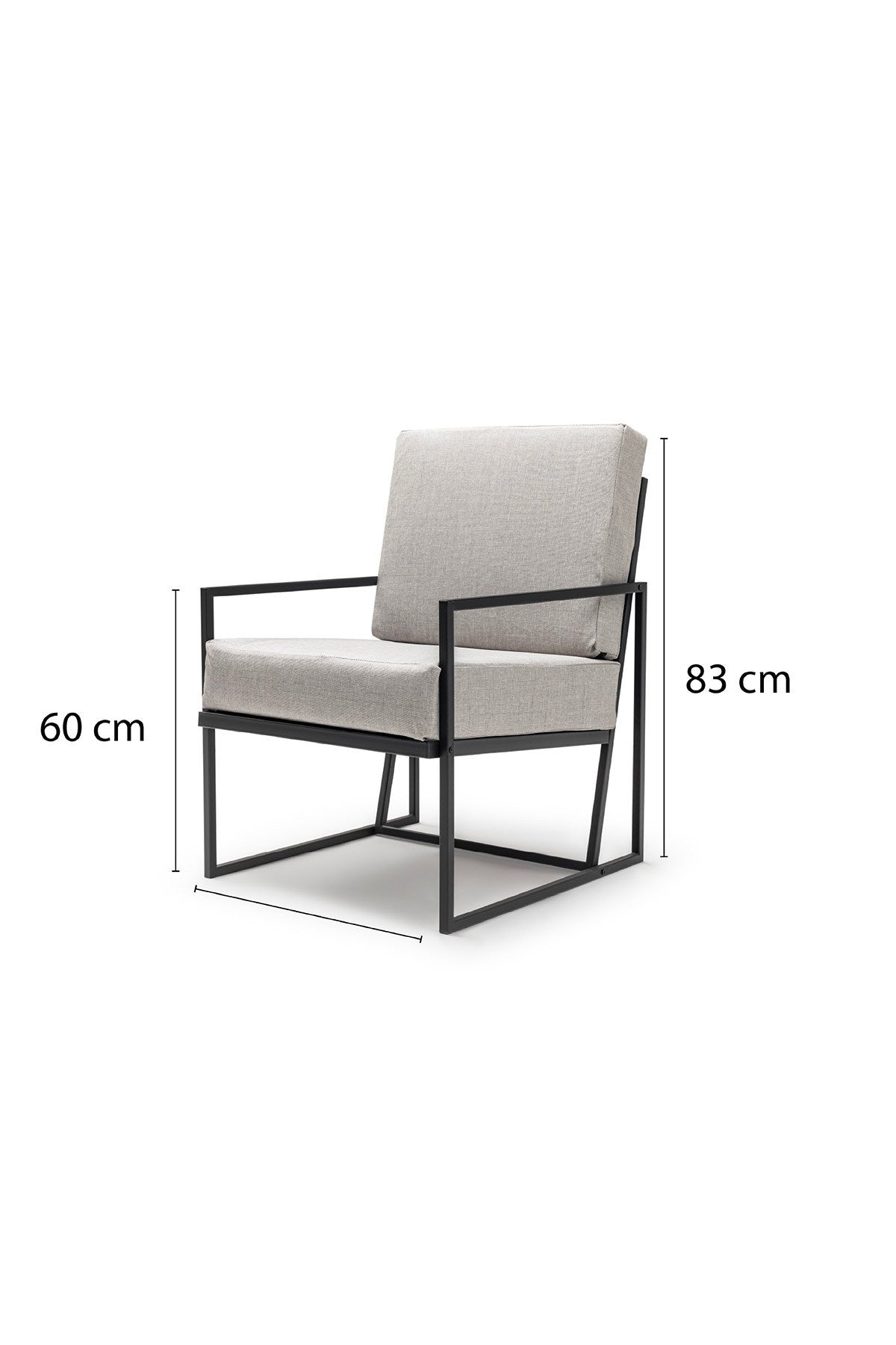 Canapea exterior 2020Tklknp002 - Bej / Negru