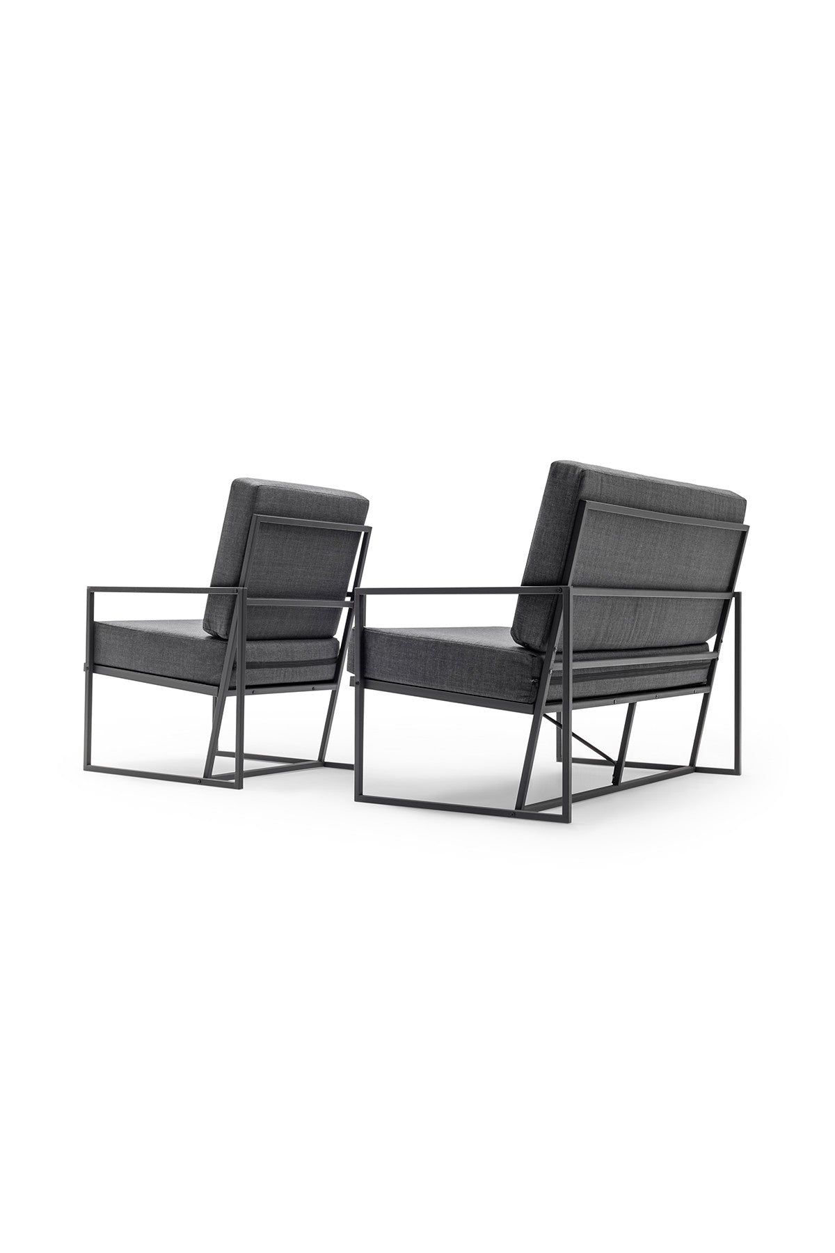 Set mobilier gradina Ikli2020Mtlknp001 - Antracit / Negru