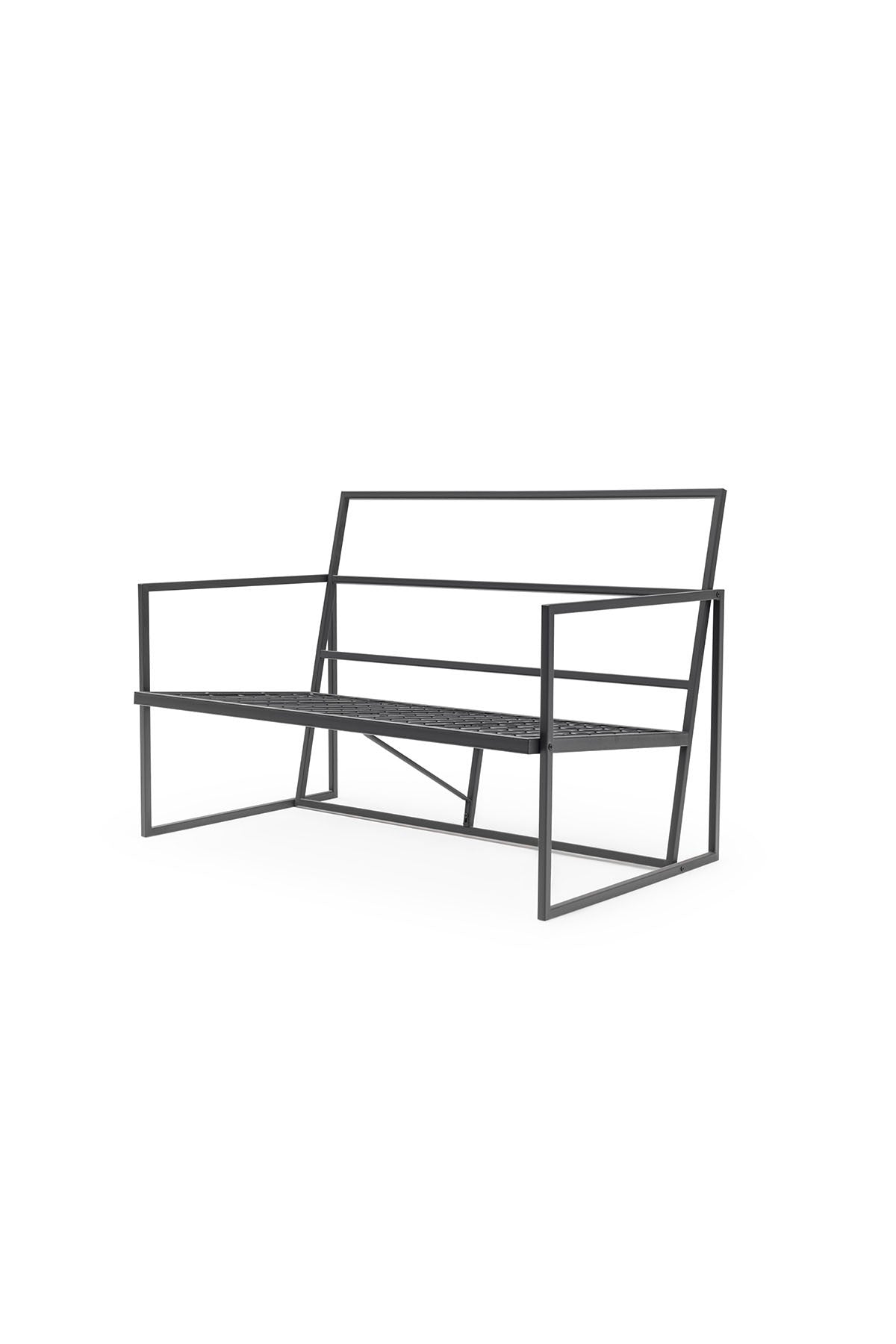 Set mobilier gradina Ikli2020Mtlknp001 - Antracit / Negru