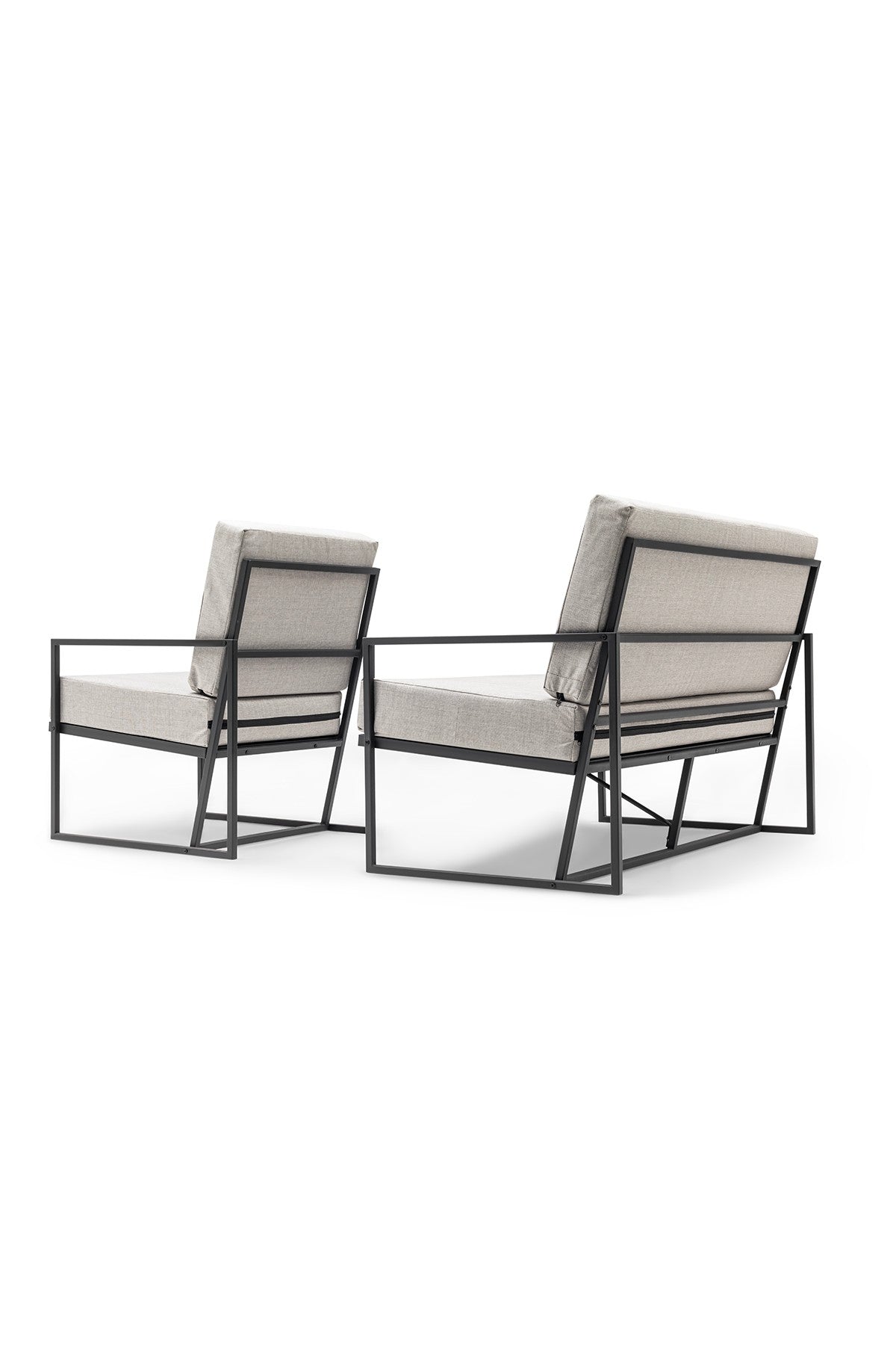 Set mobilier gradina Ikli2020Mtlknp002 - Bej / Negru
