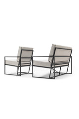 Set mobilier gradina Ikli2020Mtlknp002 - Bej / Negru