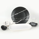 Set mic dejun TV040011F26MADM8500MASEN00 - Negru / Alb