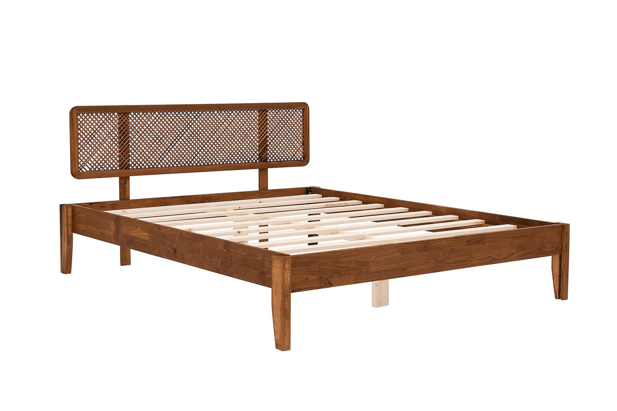 Pat dublu Izabelya 200 - Walnut - Nuc