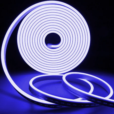 Decoratiune LED Wave - Large - Blue - Albastru