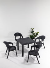 Set mobilier gradina Garden 80x80 Small Masa Takimi - Anthracite - Antracit