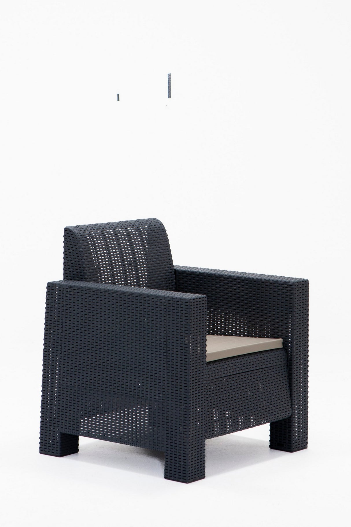 Set mobilier gradina Aksu 2+1+1+S Takim - Anthracite - Antracit