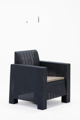 Set mobilier gradina Aksu 2+1+1+S Takim - Anthracite - Antracit