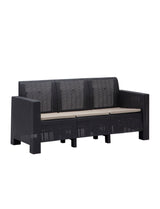 Set mobilier gradina Aksu 3+1+1+S Takim - Anthracite - Antracit