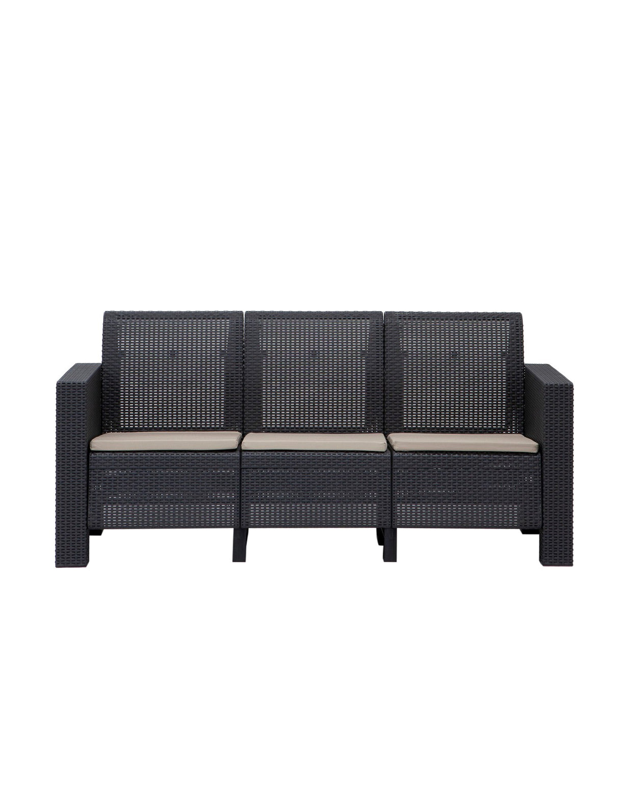 Set mobilier gradina Aksu 3+1+1+S Takim - Anthracite - Antracit