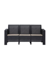 Set mobilier gradina Aksu 3+1+1+S Takim - Anthracite - Antracit