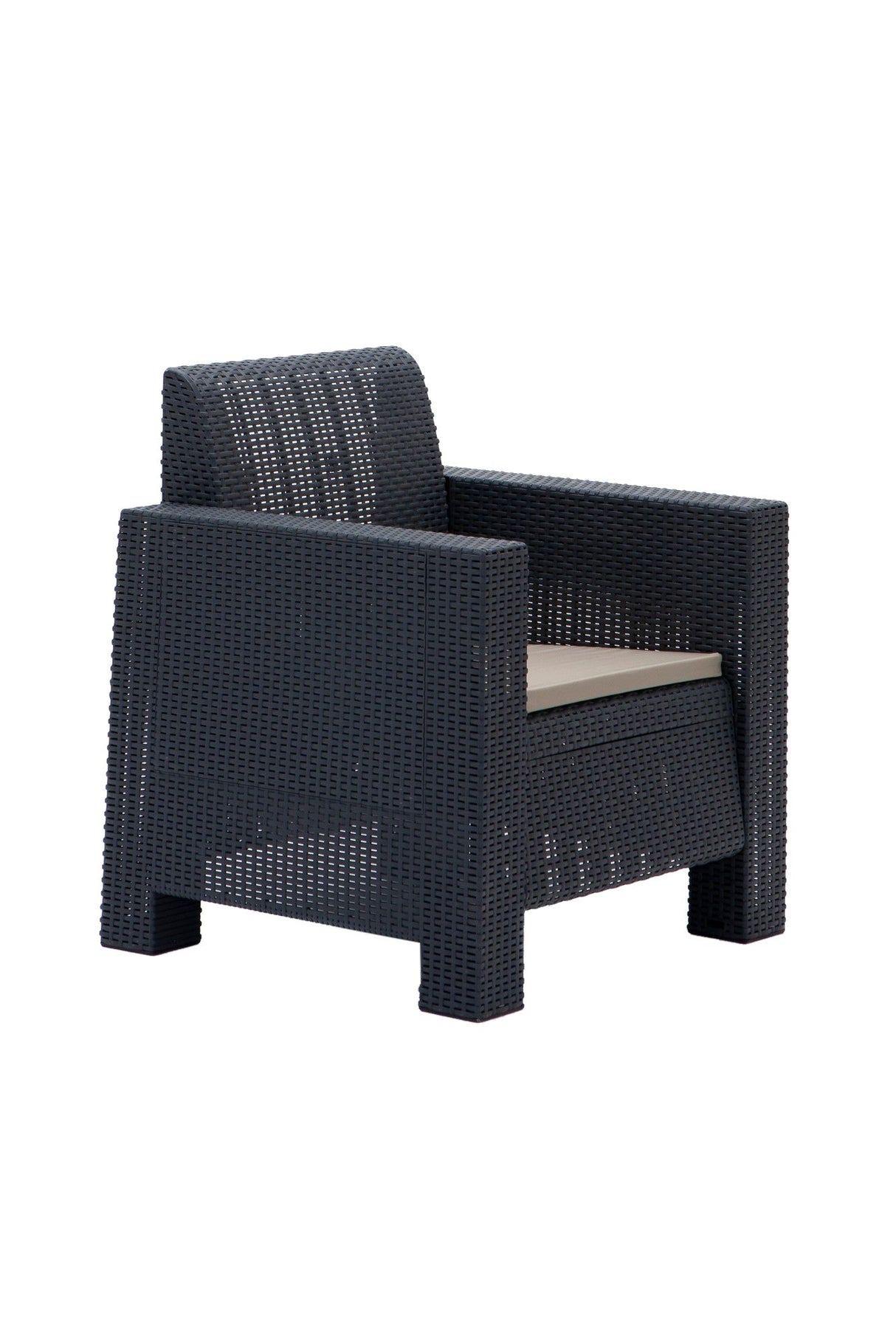 Set mobilier gradina Aksu 3+1+1+S Takim - Anthracite - Antracit