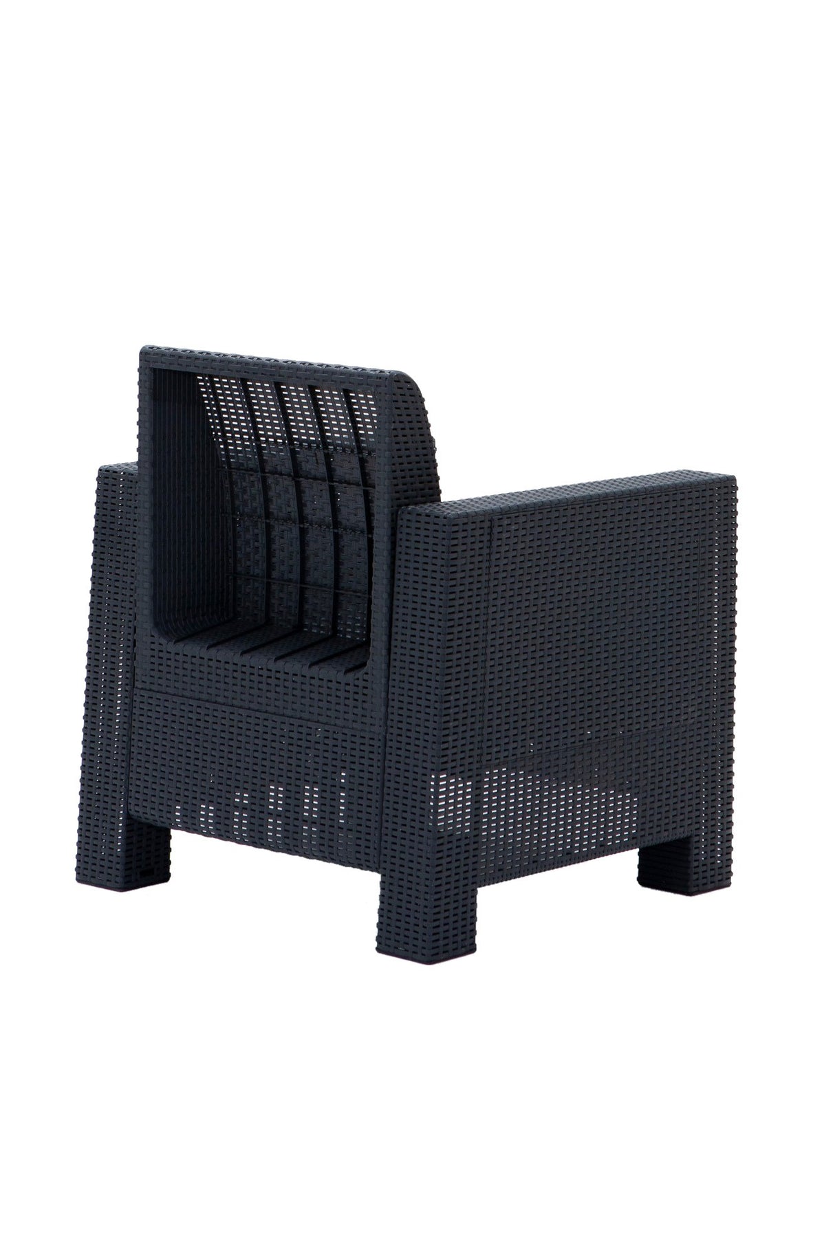 Set mobilier gradina Aksu 3+1+1+S Takim - Anthracite - Antracit