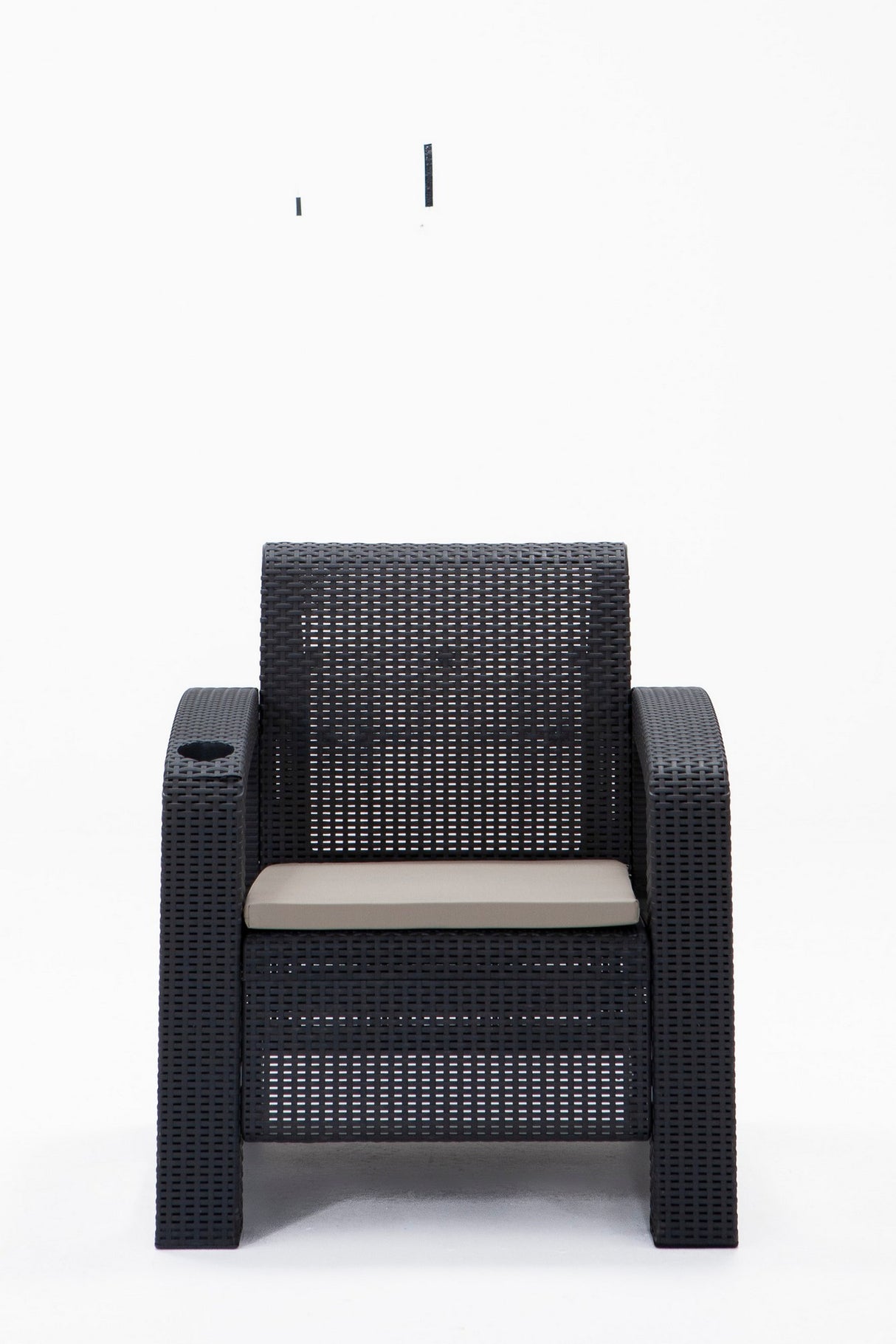 Set mobilier gradina Olimpos 1+1+S Takim - Anthracite - Antracit