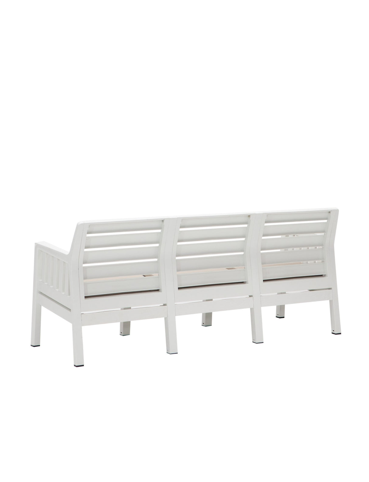 Set mobilier gradina Lara 3+1+1+S Takim - White - Alb