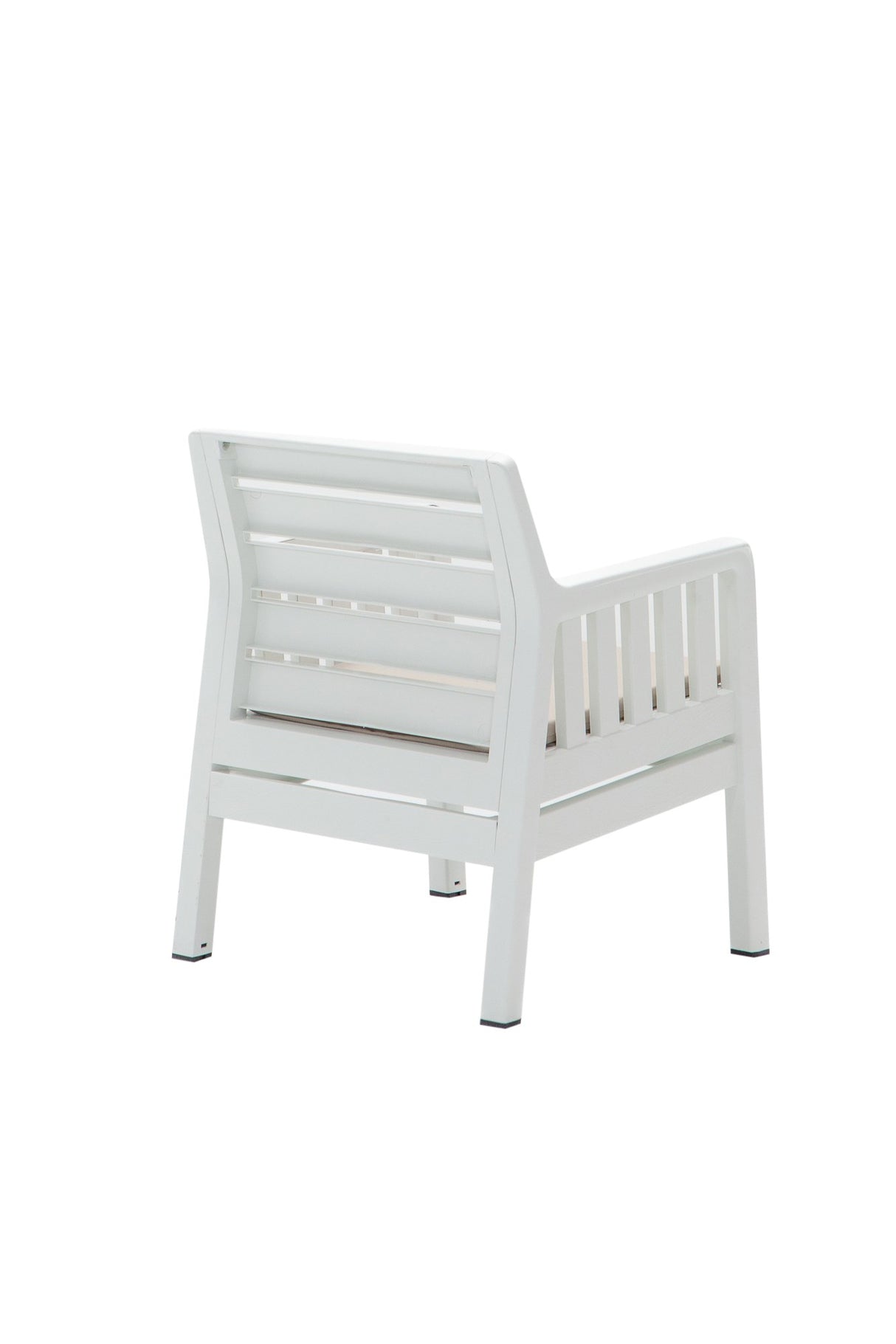 Set mobilier gradina Lara 3+1+1+S Takim - White - Alb