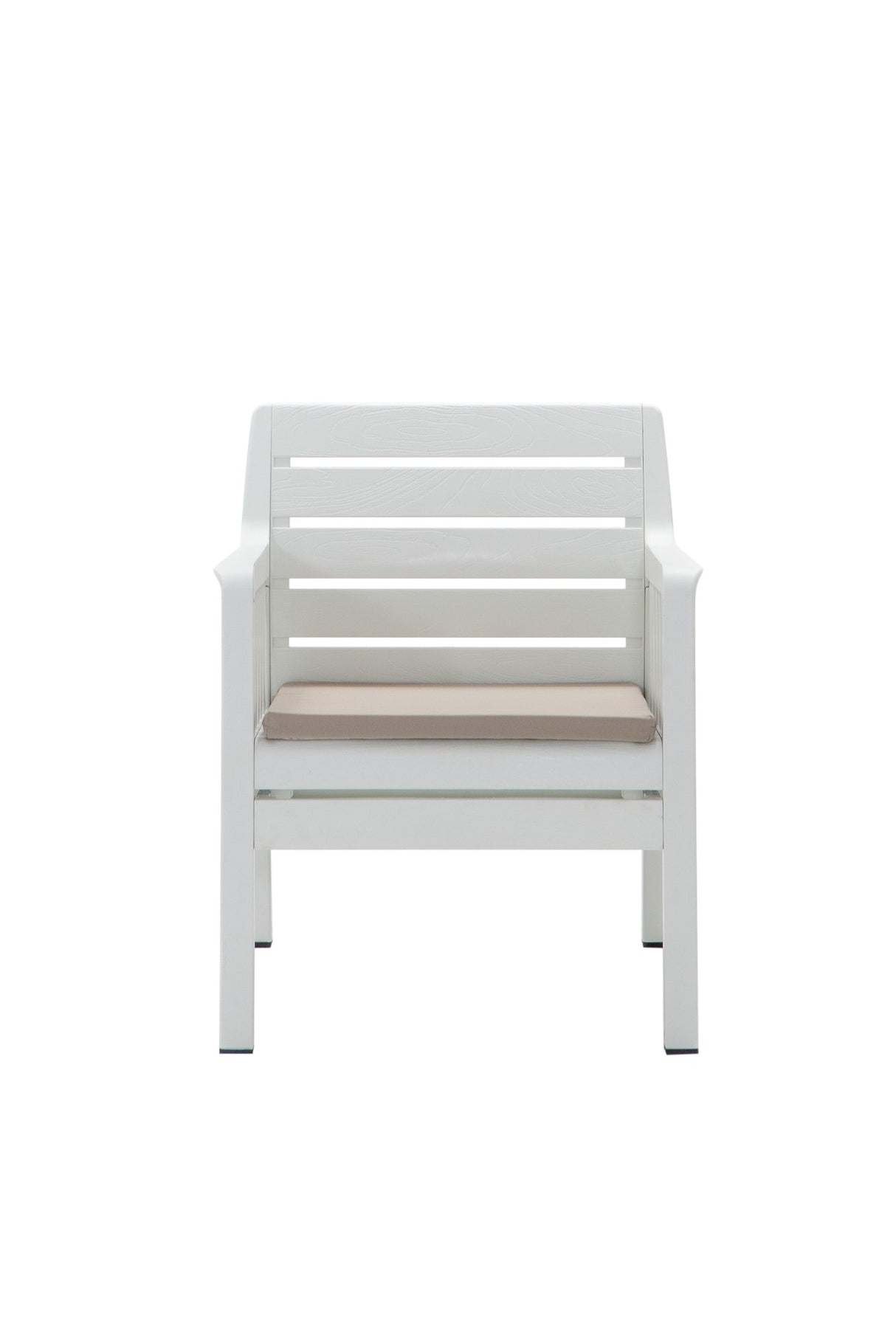 Set mobilier gradina Lara 2+1+1+S Takim - White - Alb