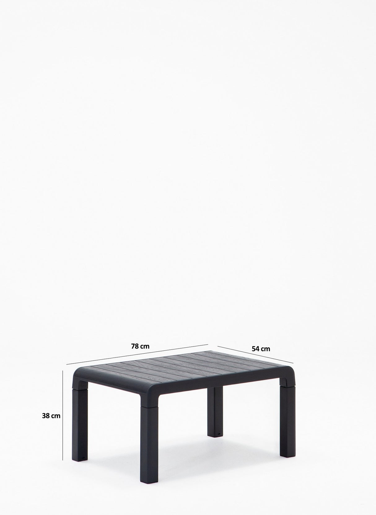 Set mobilier gradina Lara 2+1+1+S Takim - Anthracite - Antracit
