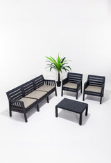 Set mobilier gradina Lara 3+1+1+S Takim - Anthracite - Antracit