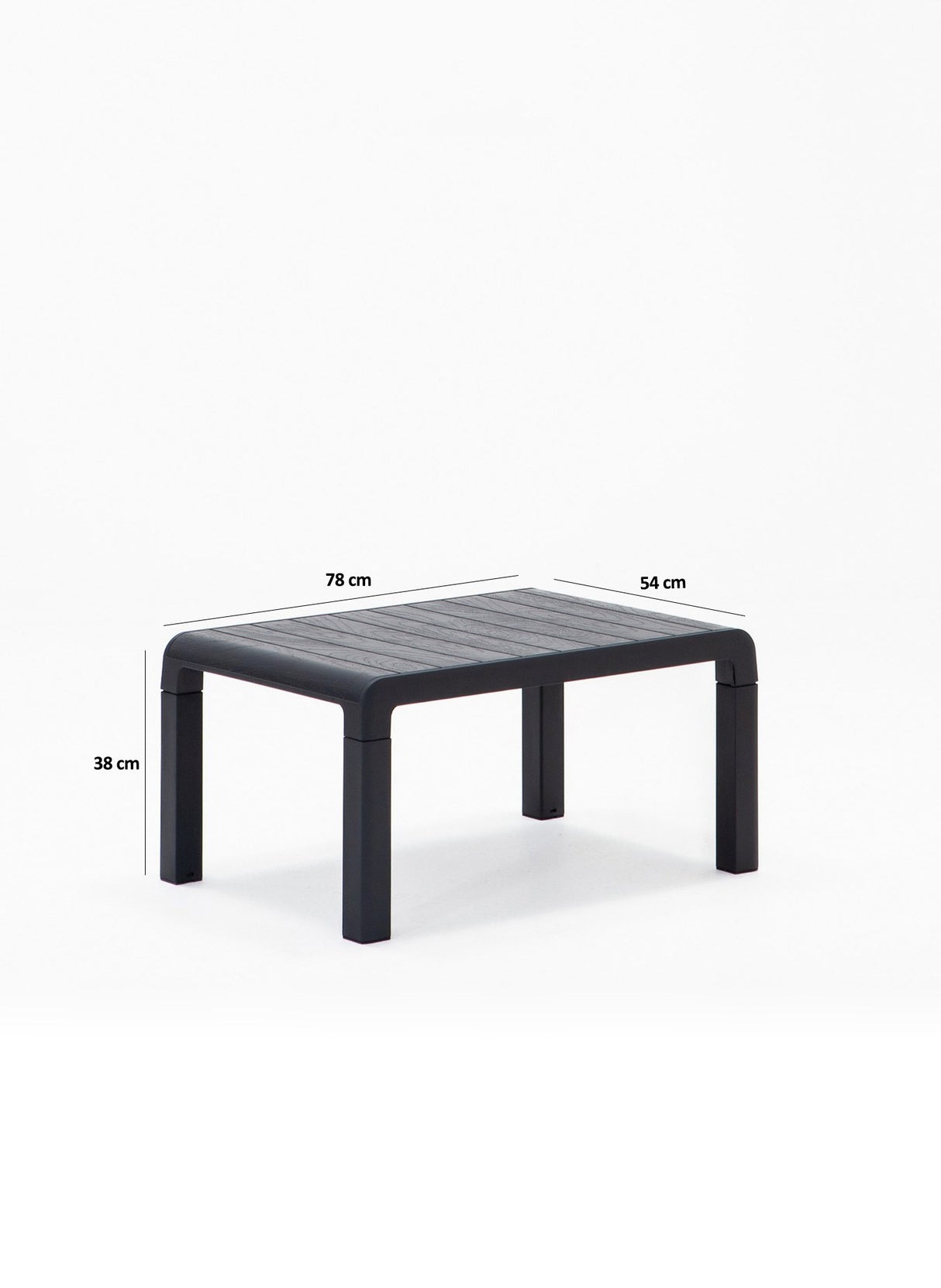 Set mobilier gradina Lara 3+1+1+S Takim - Anthracite - Antracit