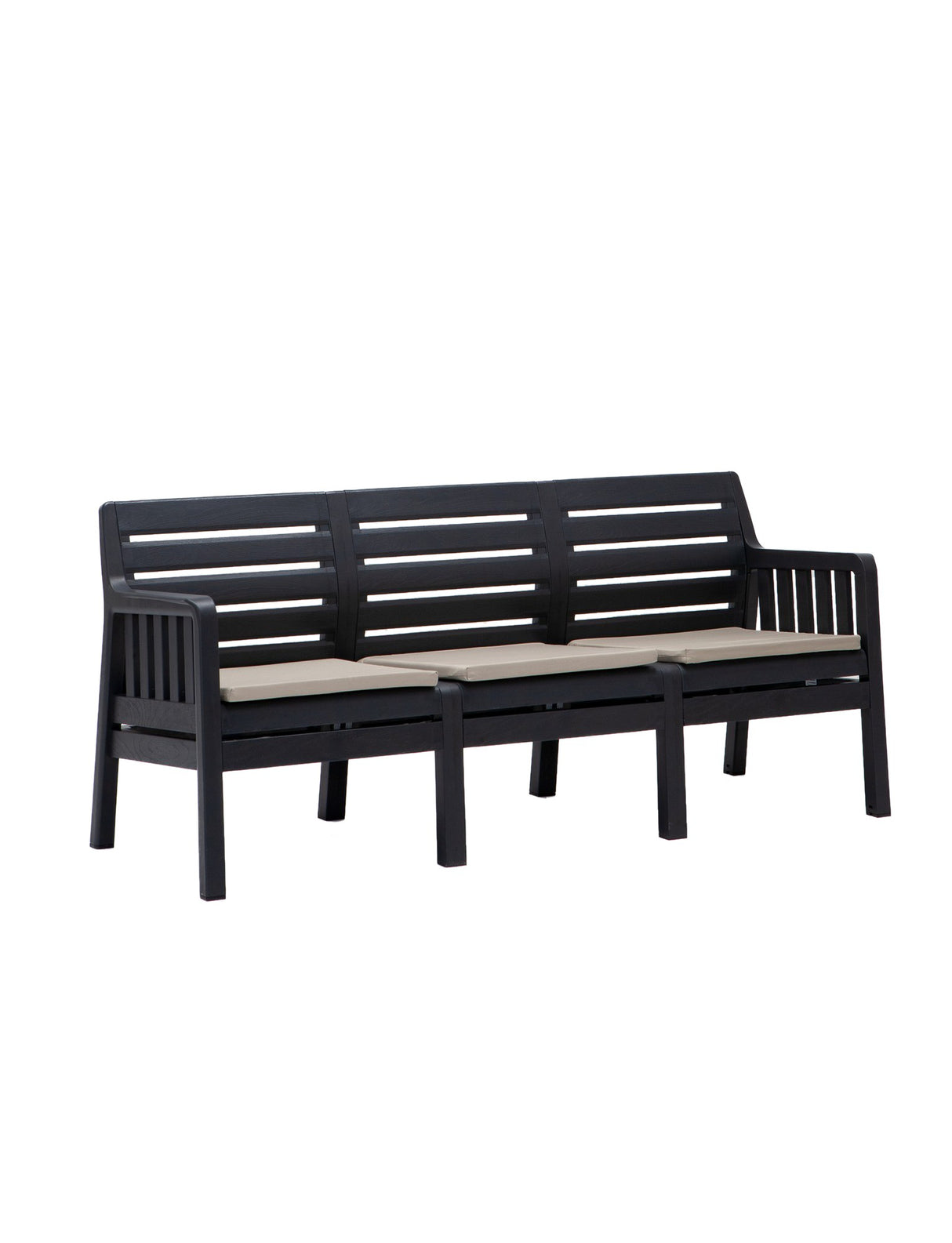 Set mobilier gradina Lara 3+1+1+S Takim - Anthracite - Antracit