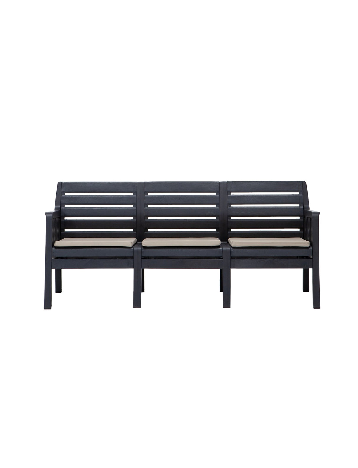Set mobilier gradina Lara 3+1+1+S Takim - Anthracite - Antracit