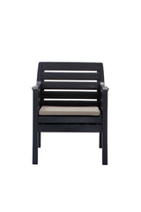 Set mobilier gradina Lara 3+1+1+S Takim - Anthracite - Antracit