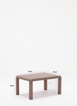 Set mobilier gradina Lara 3+1+1+S Takim - Cappucino - Cappuccino