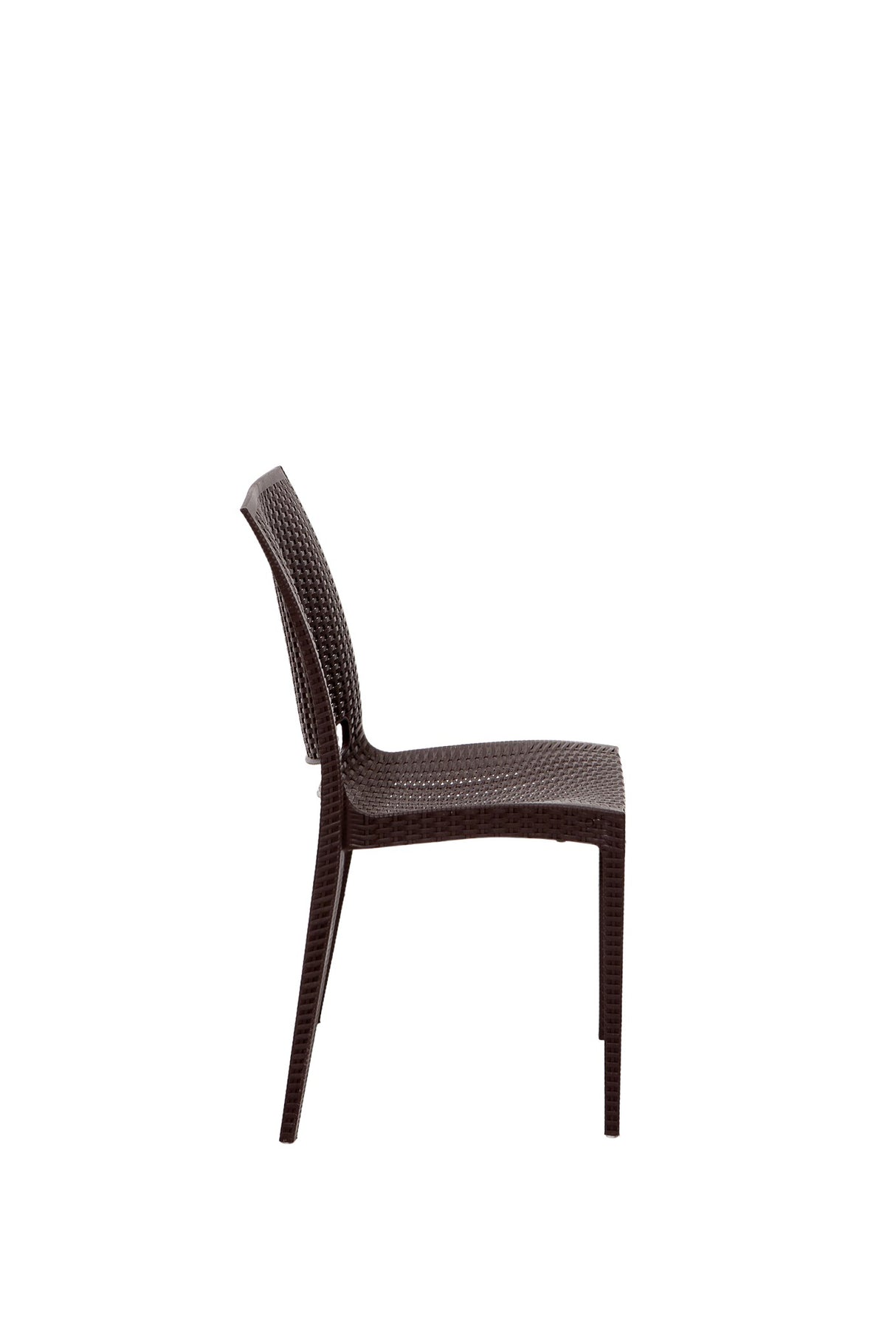Set mobilier gradina Rattan 80x80 Small Masa Takimi - Brown - Maro