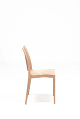 Set mobilier gradina Rattan 80x80 Small Masa Takimi - Cappucino - Cappuccino