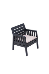 Canapea exterior Lara Tekli Koltuk - Anthracite - Antracit