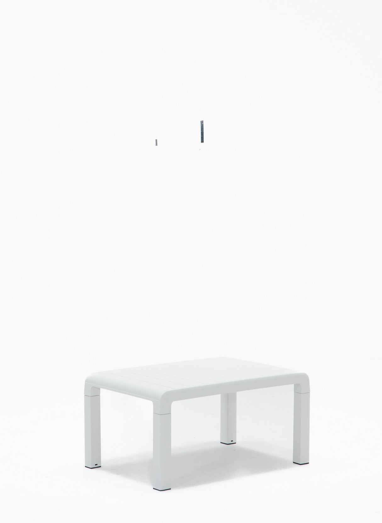Set mobilier gradina Lara Mindersiz 3+1+1+S Takim - White - Alb