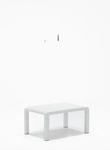 Set mobilier gradina Lara Mindersiz 3+1+1+S Takim - White - Alb
