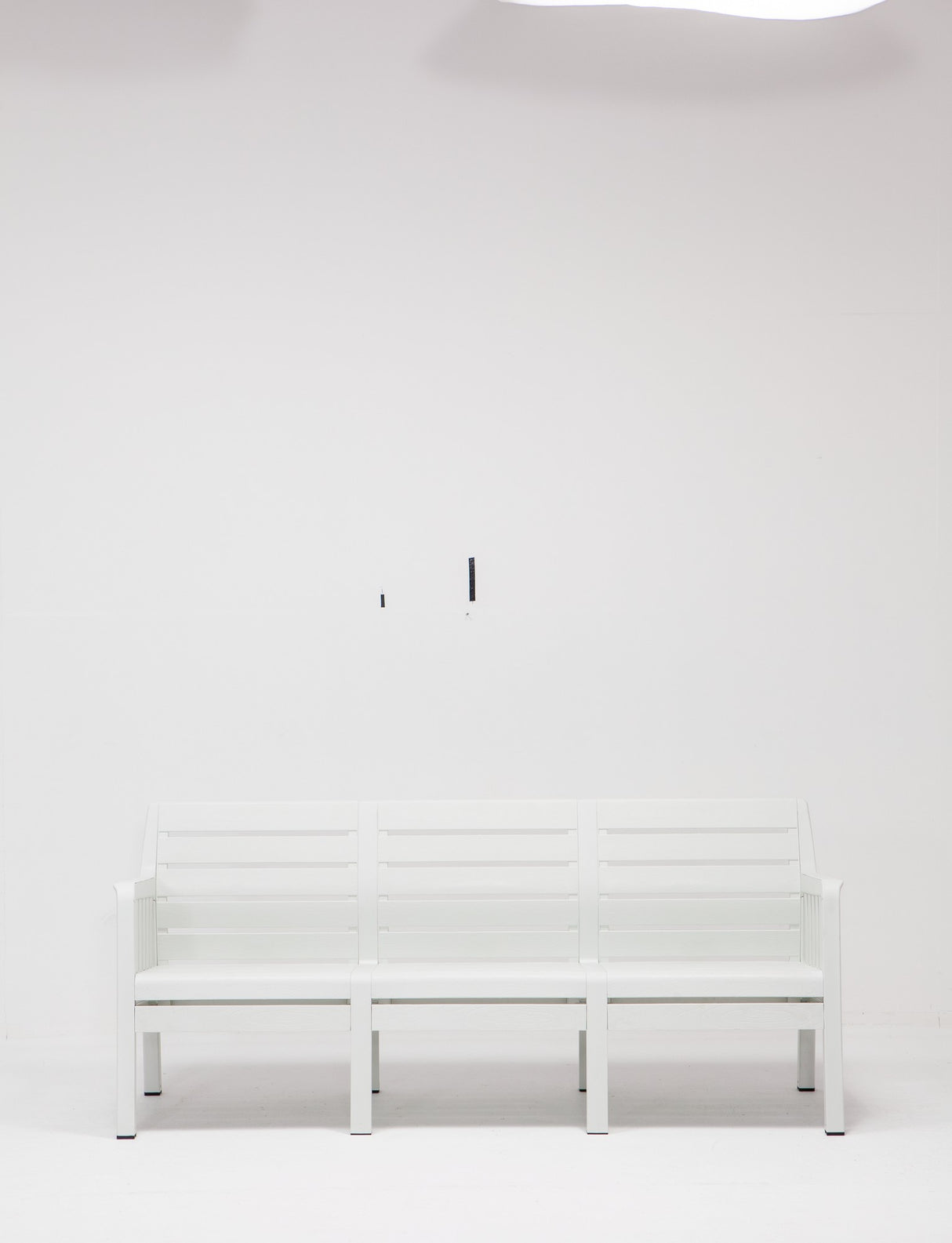 Set mobilier gradina Lara Mindersiz 3+1+1+S Takim - White - Alb