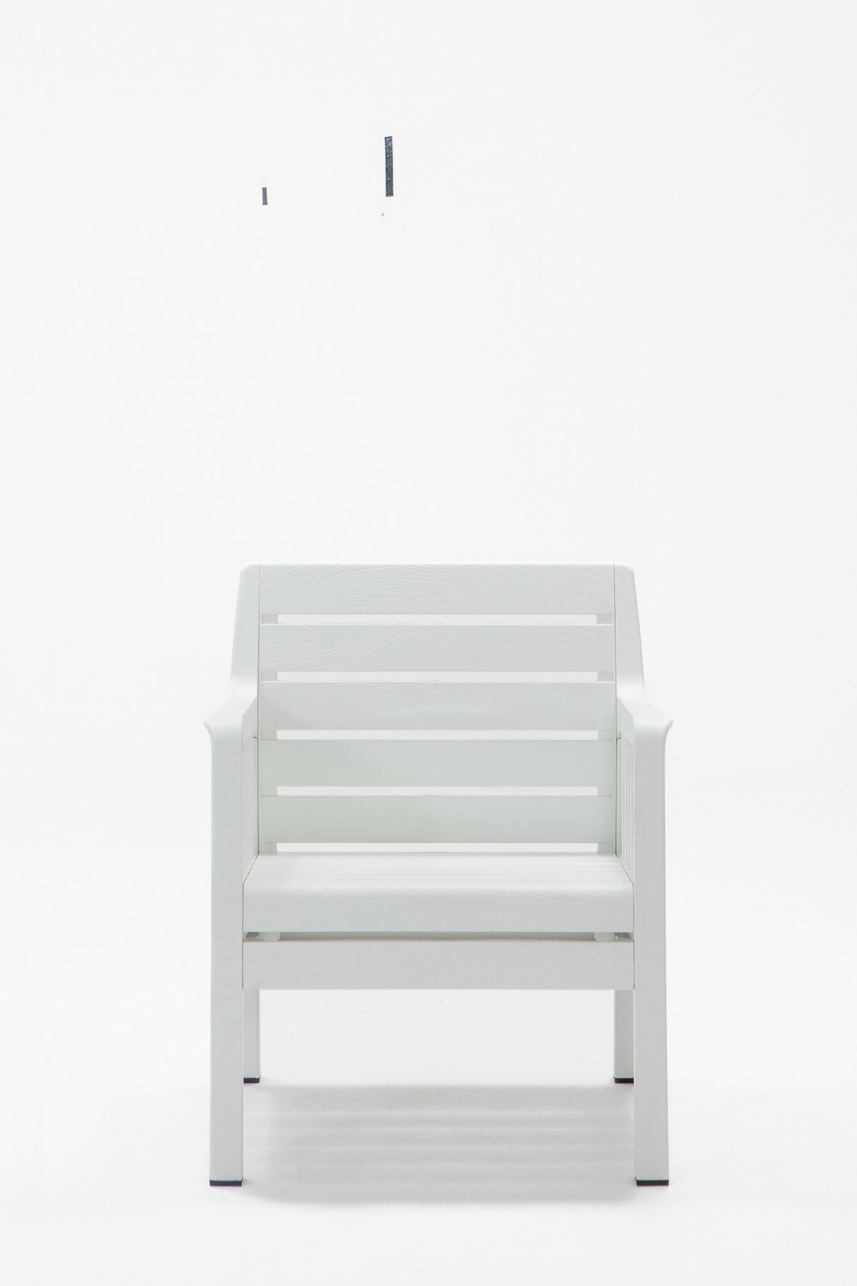 Set mobilier gradina Lara Mindersiz 3+1+1+S Takim - White - Alb