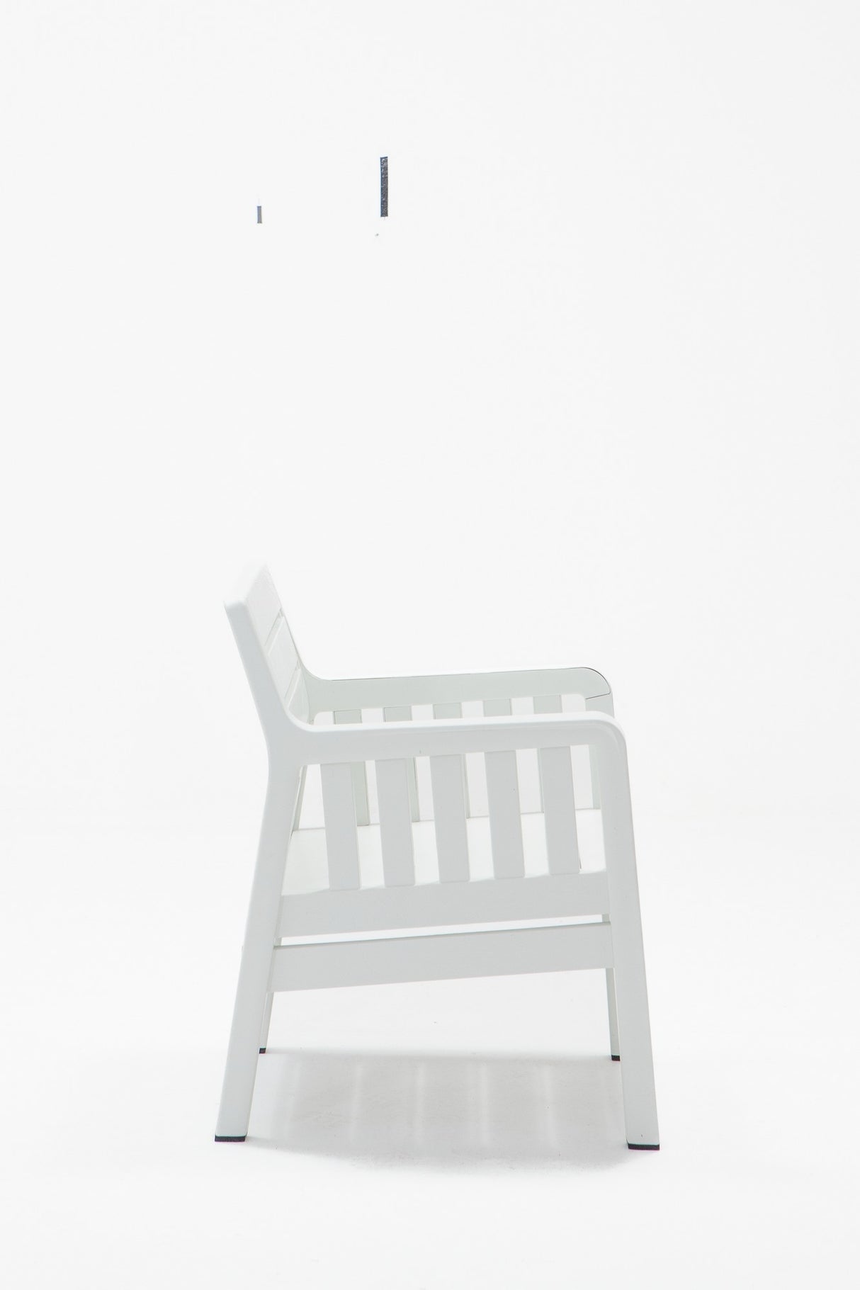 Set mobilier gradina Lara Mindersiz 3+1+1+S Takim - White - Alb