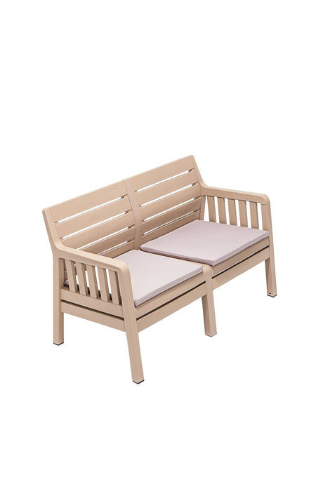 Set mobilier gradina Lara Ikili Koltuk - Cappucino - Cappuccino