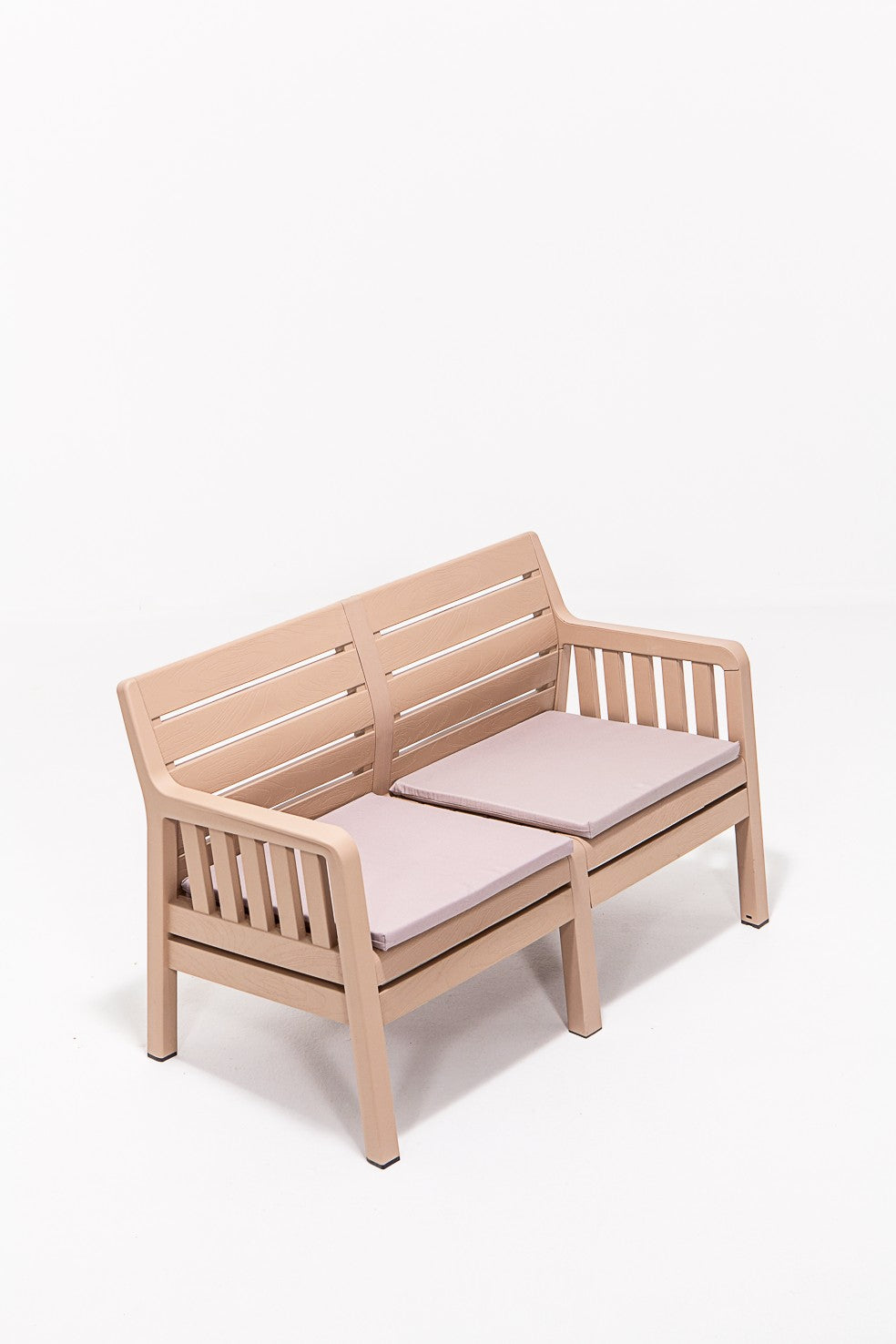 Set mobilier gradina Lara Ikili Koltuk - Cappucino - Cappuccino
