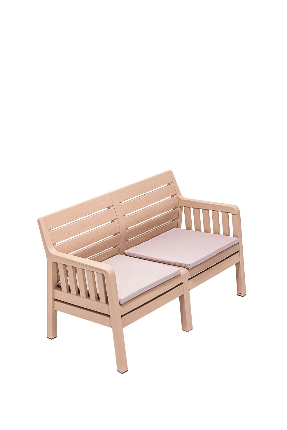 Set mobilier gradina Lara Ikili Koltuk - Cappucino - Cappuccino