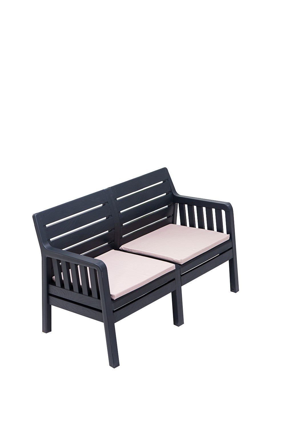 Set mobilier gradina Lara Ikili Koltuk - Anthracite - Antracit